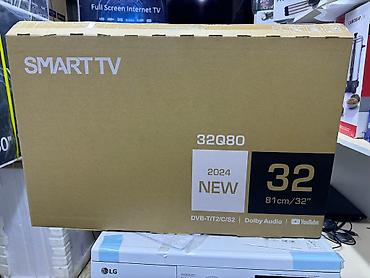Телевизоры: Телевизоры samsung 32Q80 android smart tv 81 см диагональ!!! Низкая — 2