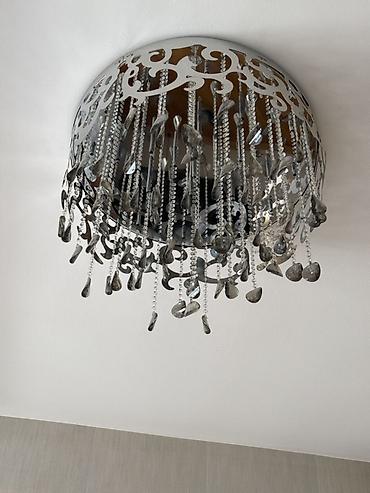 Led Çılçıraq, 4 və daha çox lampa, Metal