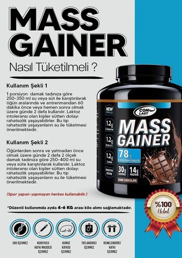 protein qiymətləri: Гейнер Вес: 2001 - 2500 г, Новый