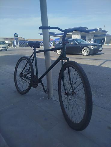 Şəhər velosipedi – sadə və yüngül quruluş - Tək sürət (single-speed)