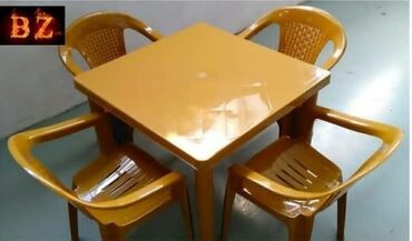 Bağ, çöl masa və oturacaq dəstləri: Yeni, Kvadrat masa, 4 stul, Açılmayan, Stullar ilə, Plastik -da lalafo.az — 3 Bağ, çöl masa və oturacaq dəstləri: Yeni, Kvadrat masa, 4 stul, Açılmayan, Stullar ilə, Plastik — 3