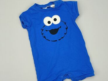 letnie kombinezony allegro: Rampers, H&M, 3-6 m, stan - Bardzo dobry