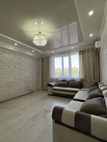 жк малина купить квартиру: 1 бөлмө, 50 кв. м, Элитка, 2 кабат, Евроремонт