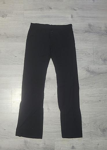 torbe svecane: Crne ženske pantalone – klasičan kroj,ocuvana vel M - Boja: crna - — 1