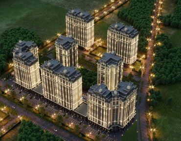 Продажа квартир: 2 комнаты, 81 м², Элитка, 7 этаж, ПСО (под самоотделку) — 1