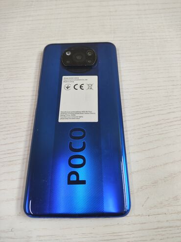 поко х3 чехол: Poco X3 NFC, Б/у, 128 ГБ, цвет - Синий, 2 SIM