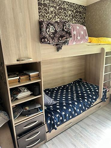 yeşikler: Oğlan və qız üçün, İşlənmiş, Çarpayı, Matrassız, Siyirməli, Laminat — 1
