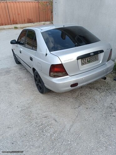 Οχήματα: Hyundai Accent: 1.3 l. | 2002 έ. Λιμουζίνα