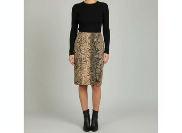 spódnice z tyłu długie z przodu krótkie: Amisu, Women`s skirt, size XS
