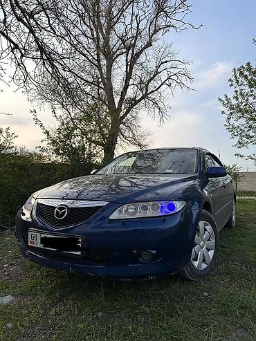 мата секыл: Mazda 6: 2003 г., 2.3 л, Кол менен иштөөчү, Бензин, Седан — 1