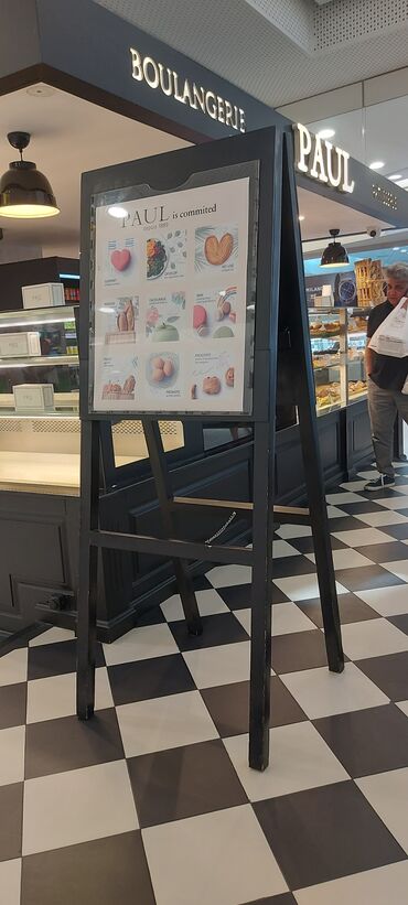 Reklam, çap: Taxta reklam ( menyu) lövhàlàri và s.sifariş làr qàbul — 7