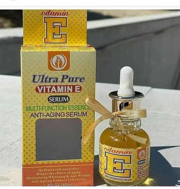 uz ucun serum: Антивозрастную сыворотку для лица бренда Wokali Ultra Pure Vitamin E