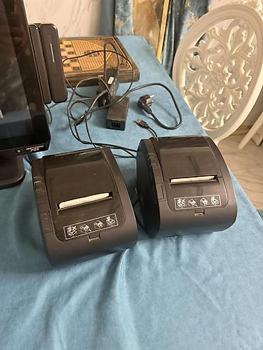 lazerli printer: POS kassası komplekti Heç 2 ay belə işlənməyib, ideal vəziyyətdədi — 3