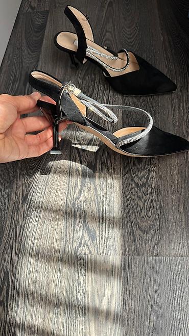 zoom h5: Туфли, 40, Zara, Б/у, цвет - Черный, Бесплатная доставка — 3
