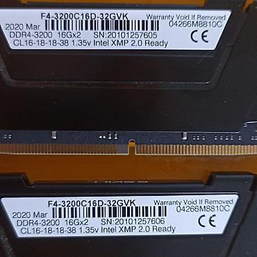 ram ddr4: Оперативная память (RAM) для ПК, Б/у, G.SKILL, 32 ГБ, DDR4, 3200 МГц — 5