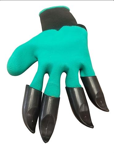 Перчатки, варежки: Перчатки, варежки, Унисекс, Новый, цвет - Зеленый — 1