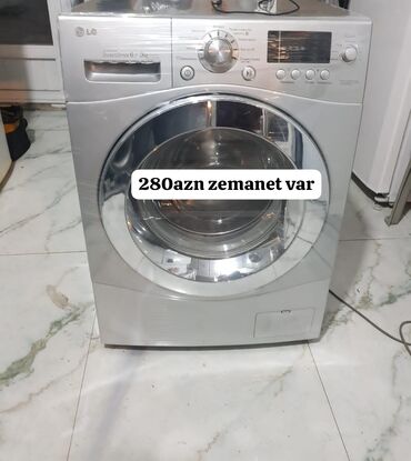 Paltaryuyan maşınlar: Paltaryuyan maşın LG, 6 kq, Avtomat, Qurutmasız, Kredit yoxdur