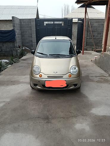 Daewoo: Daewoo Matiz: 2009 г., 0.1 л, Механика, Бензин, Хэтчбэк — 1