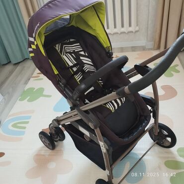 Коляски: Коляска, цвет - Коричневый, Б/у — 5