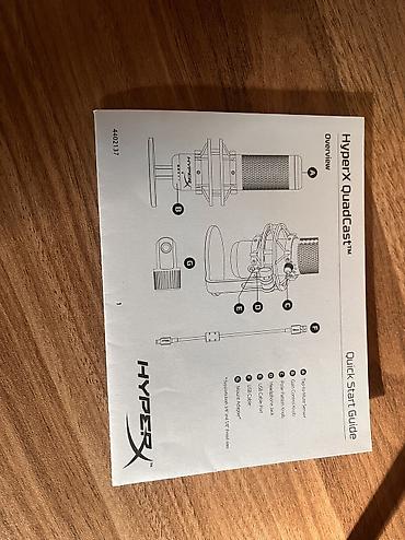 Mikrofonlar: Simli Mikrofon HyperX, Pulsuz çatdırılma — 4