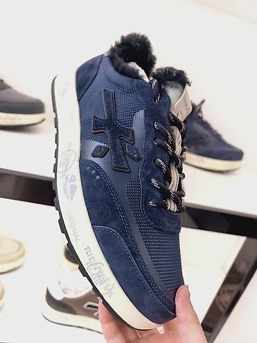 Кроссовки и спортивная обувь: Premiata Мужские-Женские кроссовки в ретро-стиле с массивной подошвой — 18