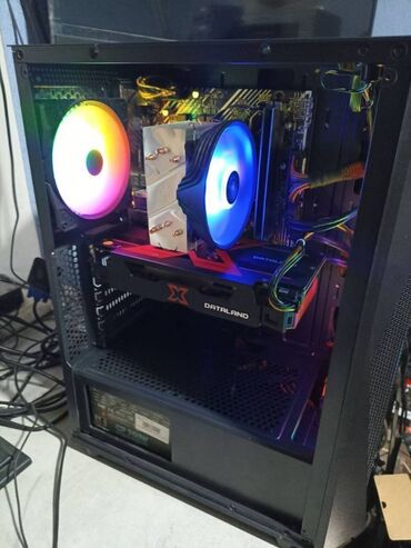 Настольные ПК и рабочие станции: Компьютер, ядер - 6, ОЗУ 16 ГБ, Игровой, Б/у, Intel Core i5, AMD Radeon RX 580, SSD — 3