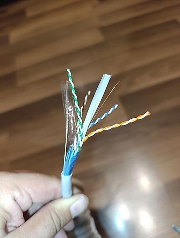 klass 6 tarifi: UTP CAT6 kabel satıram. 1 katokdu (500 metr). Yüksək ötürücülük — 5