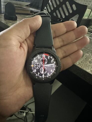 самсунг ватч: SAMSUNG GEAR S3 frontier. Умные часы с круглым сенсорным дисплеем и
