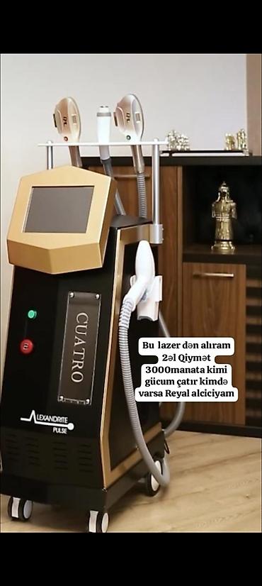 buz lazer: Bu lazer dən alıram 2əl Qiymət 3000manata kimi gücum çatır kimdə — 1