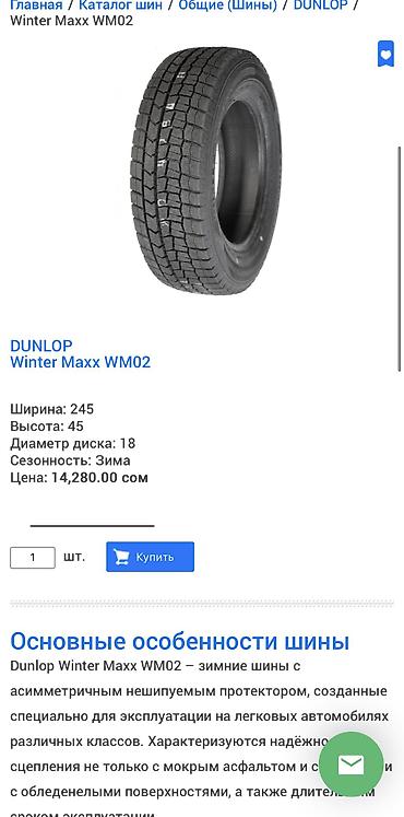 285 75: Шины 245 / 45 / R 18, Зима, Б/у, Комплект, Легковые, Япония, Dunlop — 4