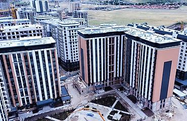 81: 2 комнаты, 81 м², Асанбай мкр Элитка, 8 этаж, ПСО (под самоотделку) — 2