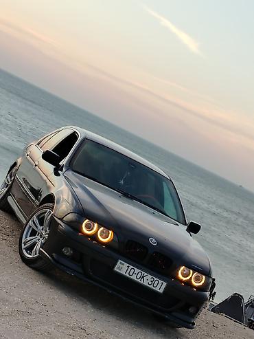 e39 guzgu: BMW 5 Series (E39) sedan - Korpus: qara rəng, sedan kuzov, M paket — 2