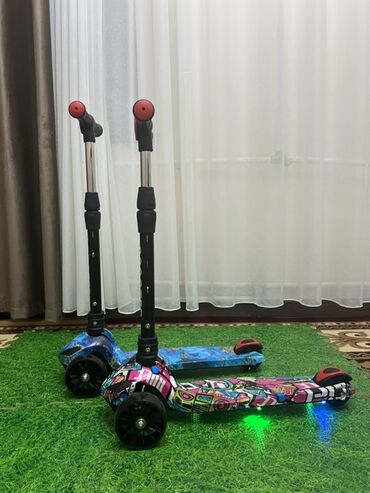 Детские самокаты: Детский самокат с подсветкой и музыкой (для детей от 2 до 6 лет) — 3