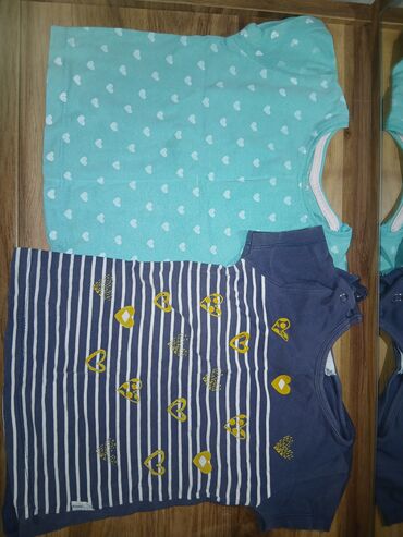 Dəstlər: Uşaq geyimləri dəsti 1) Narıncı rəngli KIABI kombinezon - Material — 11