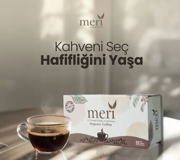 baklar və cənlər: Meri Organic Coffee - sağlam və dadlı bir seçim. Hər qutu 30 ədəd