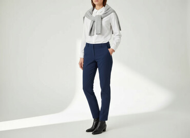 esmara spodnie 34: Esmara, Material trousers for women, size S