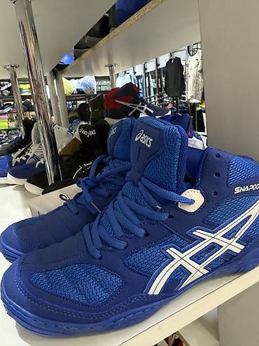 Кроссовки и спортивная обувь: Борцовки Asics (высокие) - Назначение: спортивная обувь для — 6