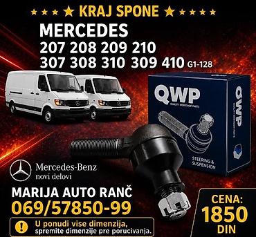 Spone volana: KRAJ SPONE MERCEDES 27 37 | Kraj spone mercedes kombi 2 31 410  je — 2