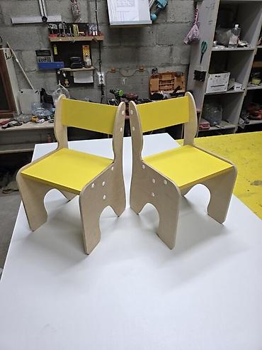 Детские стулья: Детский стул, Новый, Дерево, цвет - Зеленый, Самовывоз — 12