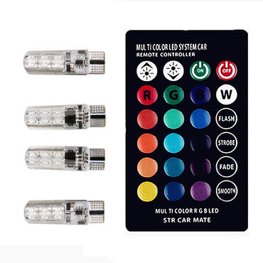 Tuning oprema: Led sijalica t10 rgb 16boja+daljinski (15) model t10 16 boja 12v na lalafo.rs — 16 Tuning oprema: Led sijalica t10 rgb 16boja+daljinski (15) model t10 16 boja 12v — 16