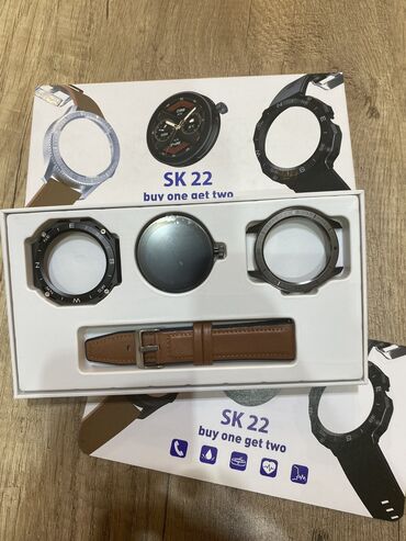 Smart saatlar: Yeni, Smart saat, Smart, Sensor ekran, rəng - Gümüşü