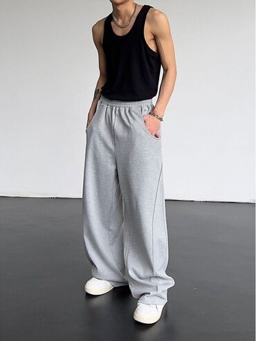 брюки s: Брюки S (EU 36), XL (EU 42), цвет - Серый