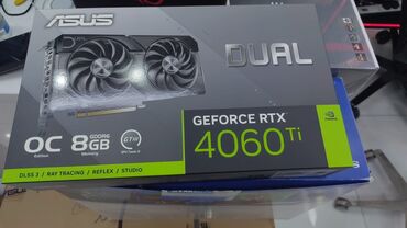 rtx 3060 ti qiymeti: Videokart Asus GeForce RTX 4060 Ti, 8 GB, Yeni