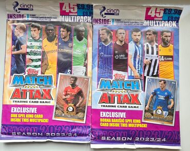 qab qaşiq: Topps Match Attax – SPFL 2023/24 Trading Card Game Multipack -