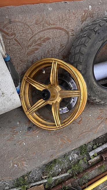 155 r13: Мотокомплект: заднее колесо и покрышка - Диск заднего колеса литой — 2