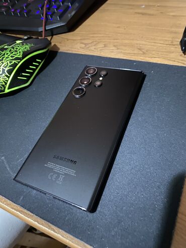самсунг гелекси: Samsung Galaxy S23 Ultra, Б/у, 256 ГБ, цвет - Черный, 2 SIM, eSIM