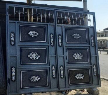 Həyət darvazaları: Yeni Dəmir Həyət darvazası, 3 m, Mexaniki, Qapı ilə, rəng - Qara, Kredit yoxdur, Ödənişli quraşdırma, Ünvandan götürmə, Ödənişli çatdırılma, Rayonlara çatdırılma -da lalafo.az — 31 Həyət darvazaları: Yeni Dəmir Həyət darvazası, 3 m, Mexaniki, Qapı ilə, rəng - Qara, Kredit yoxdur, Ödənişli quraşdırma, Ünvandan götürmə, Ödənişli çatdırılma, Rayonlara çatdırılma — 31