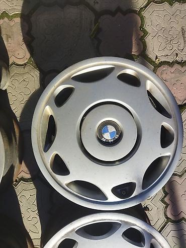 15: Железные Диски R 15 BMW, Комплект, отверстий - 5, Б/у — 4