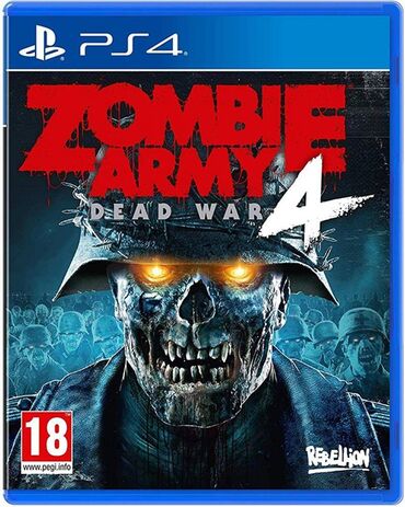 диски ps4: Оригинальный диск ! Игра Zombie Army 4: Dead War (PS4), представленная