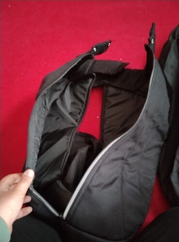 Коляски: Коляска, цвет - Черный, Б/у — 5